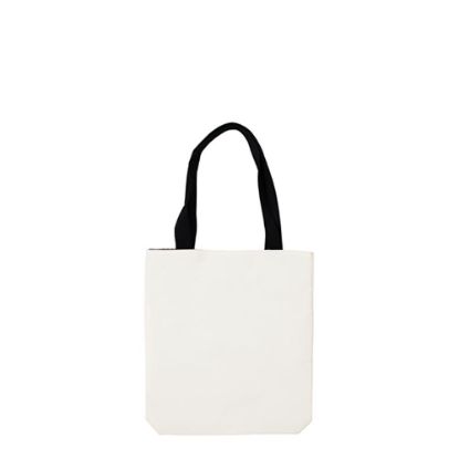 Picture of Shopping Bag 34x38cm (LINEN white) Black cloth inside + Pocket