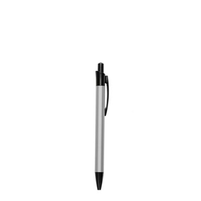 Picture of Ballpoint Pen SILVER Aluminium 12.5x1.5cm (with Shrink Wrap)