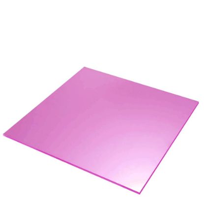 Picture of Acrylic sheet XT 3mm (60x60cm) Pink mirror