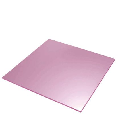 Picture of Acrylic sheet XT 3mm (60x60cm) Rose Pink mirror