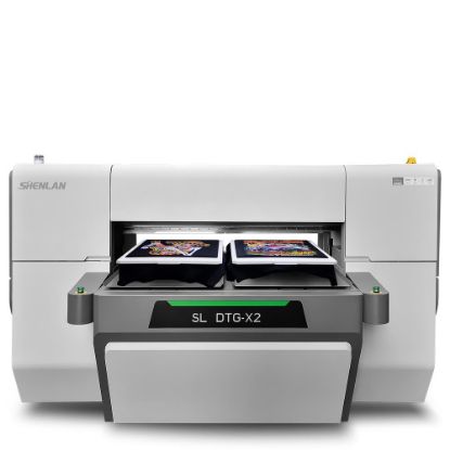 Picture of DTG Printer 40x50cm (4 heads i3200) 2 tables/8c+1w - SHENLAN